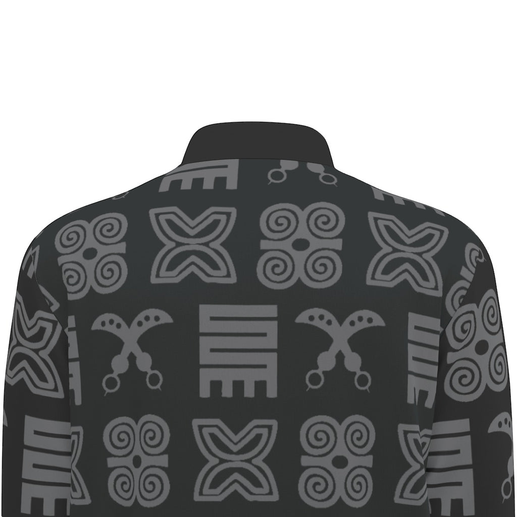 Half Zip Pullover Adinkra Print